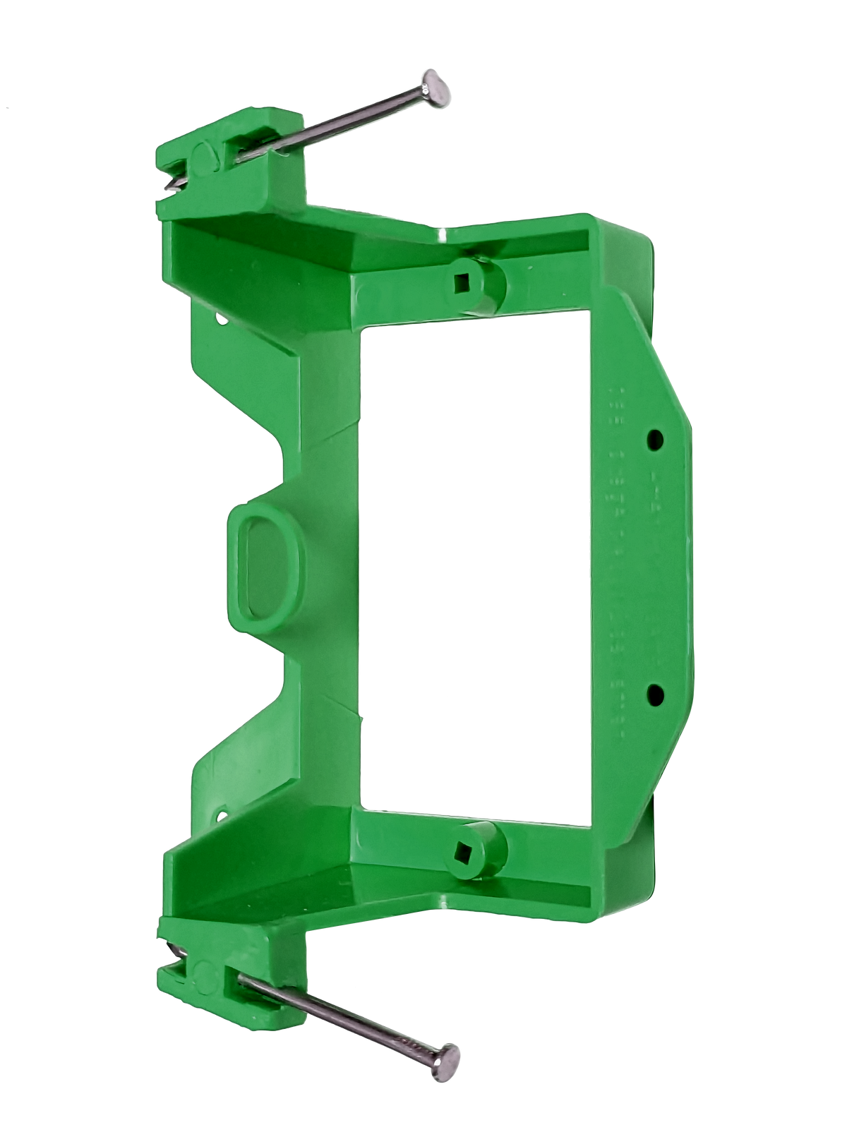 BestMounts 1-Gang New Construction Nail-On Low Voltage Mounting Bracket – Plastic