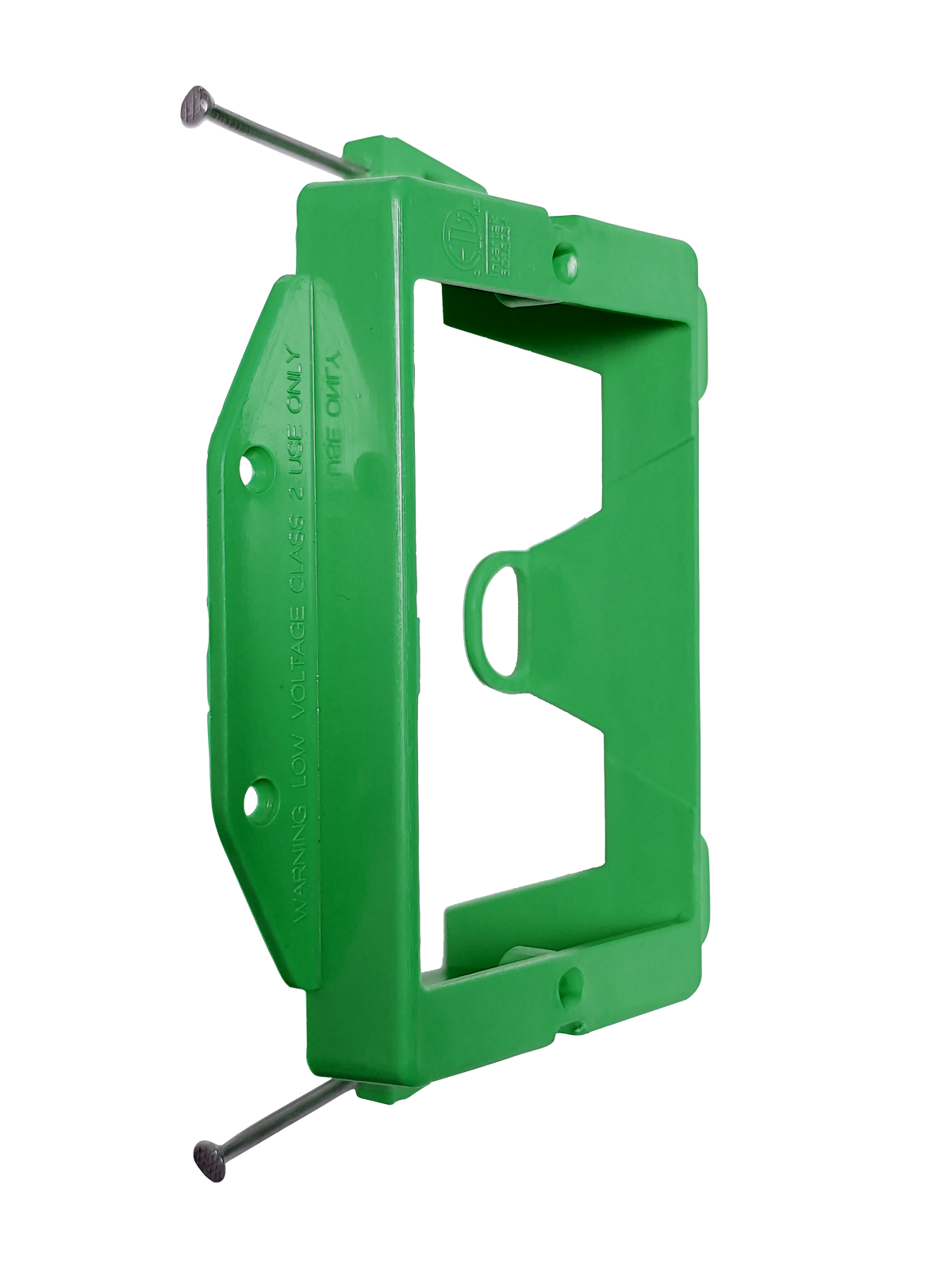 BestMounts 1-Gang New Construction Nail-On Low Voltage Mounting Bracket – Plastic