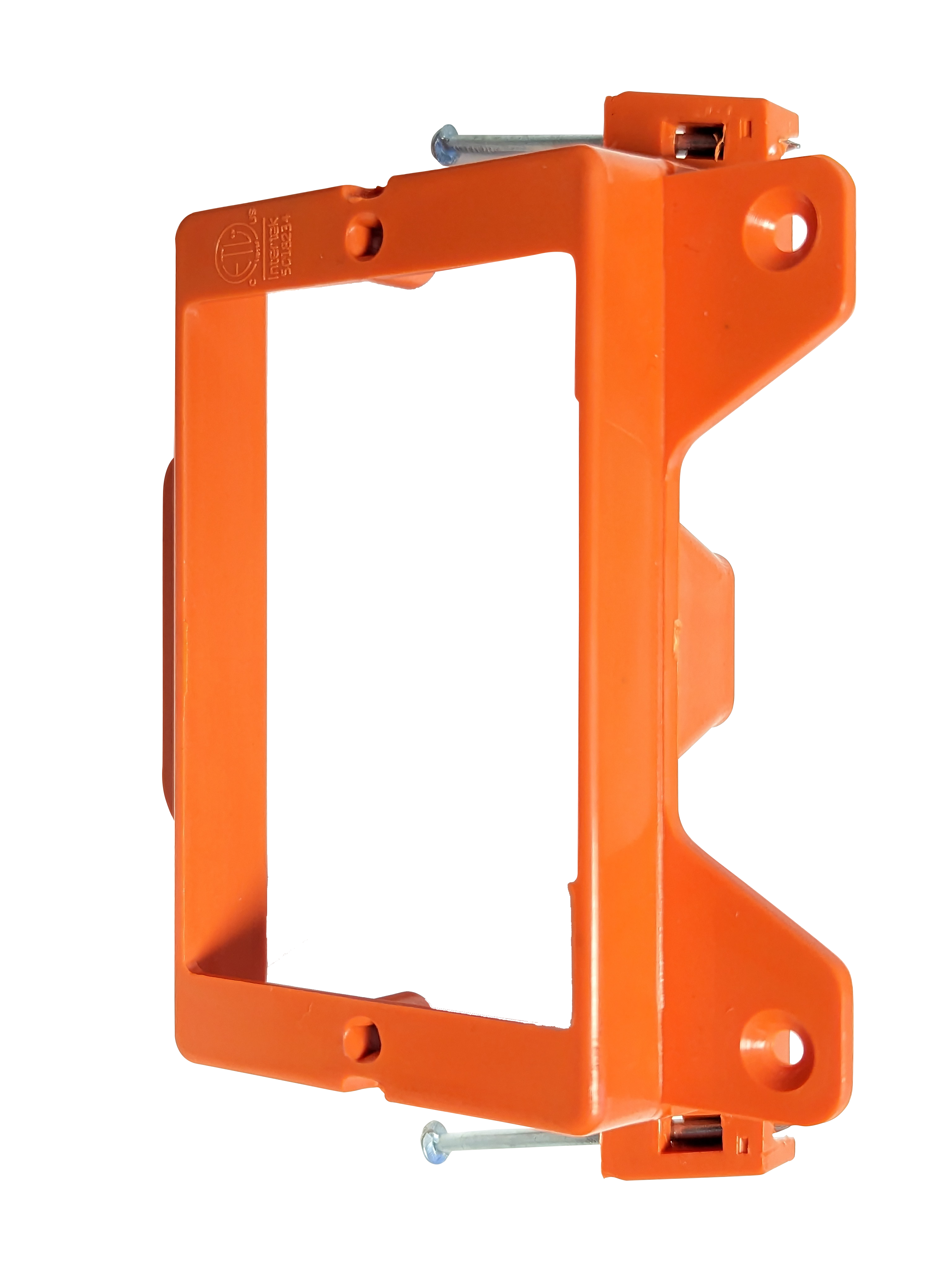 BestMounts 1-Gang New Construction Nail-On Low Voltage Mounting Bracket – Plastic