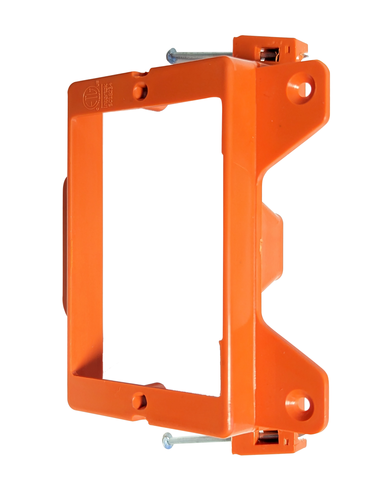 BestMounts 1-Gang New Construction Nail-On Low Voltage Mounting Bracket – Plastic