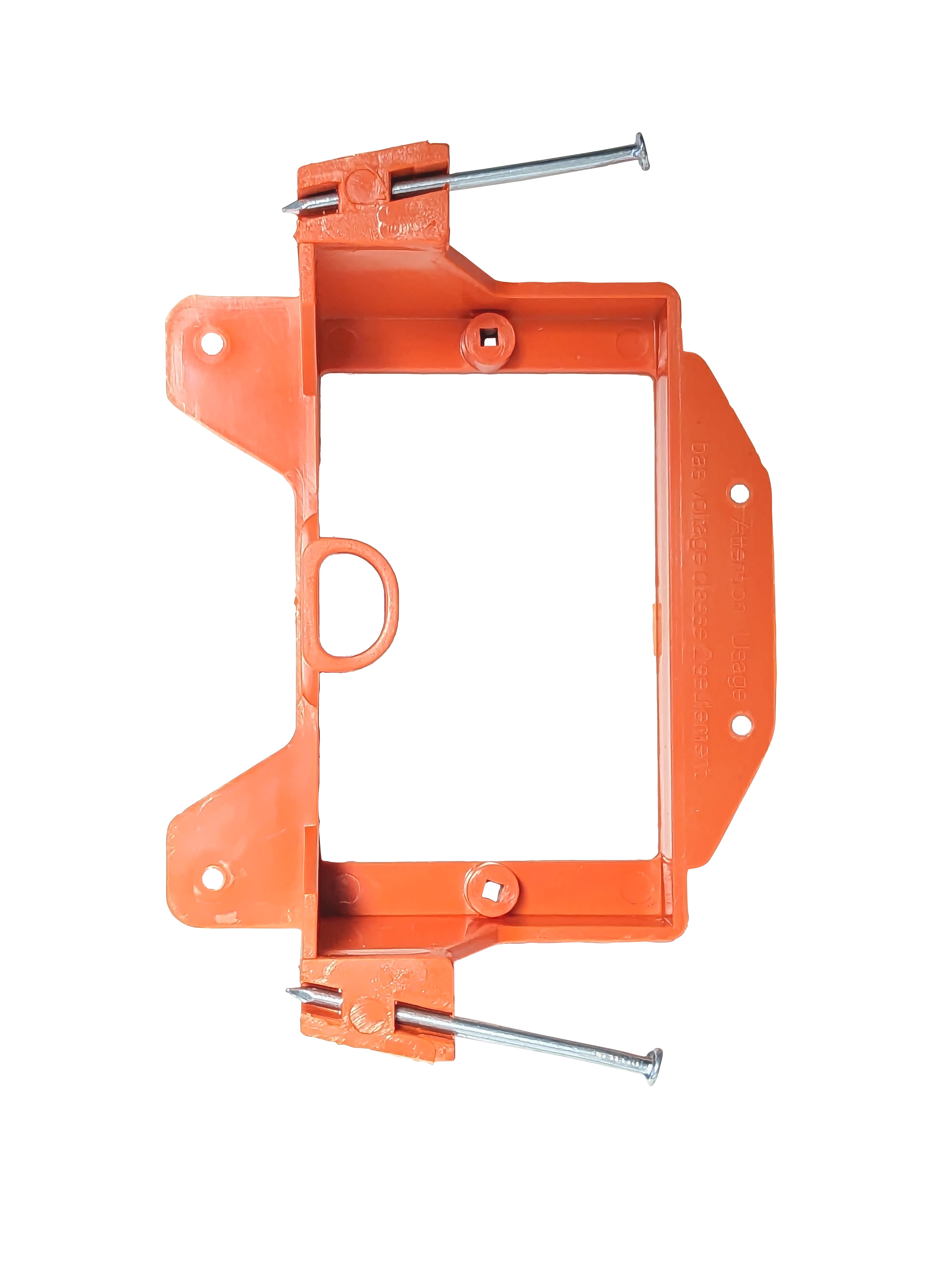 BestMounts 1-Gang New Construction Nail-On Low Voltage Mounting Bracket – Plastic