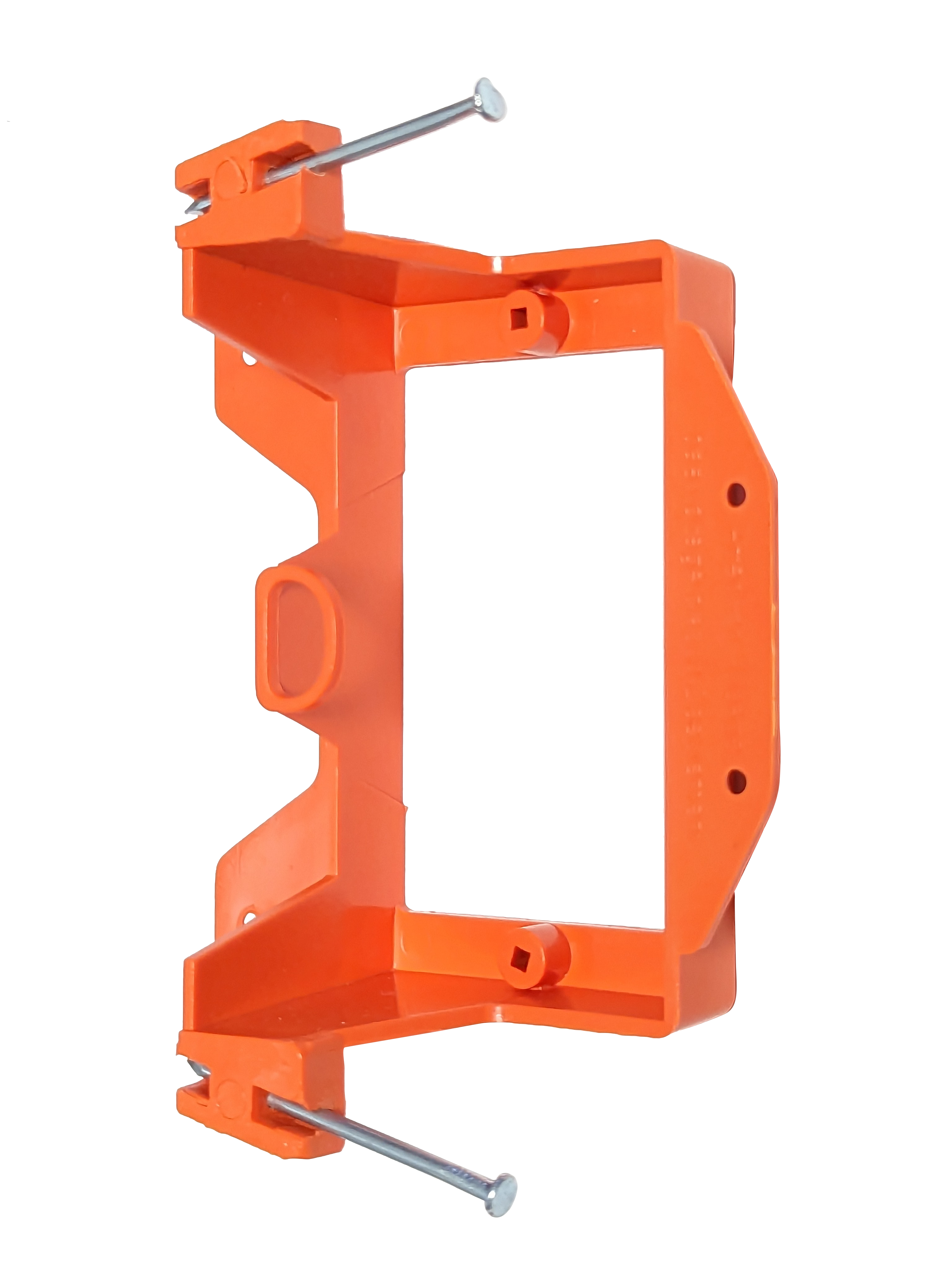 BestMounts 1-Gang New Construction Nail-On Low Voltage Mounting Bracket – Plastic