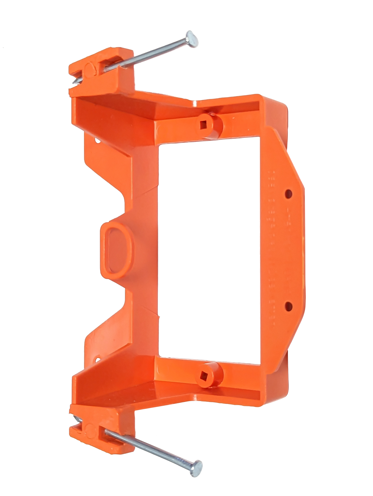 BestMounts 1-Gang New Construction Nail-On Low Voltage Mounting Bracket – Plastic