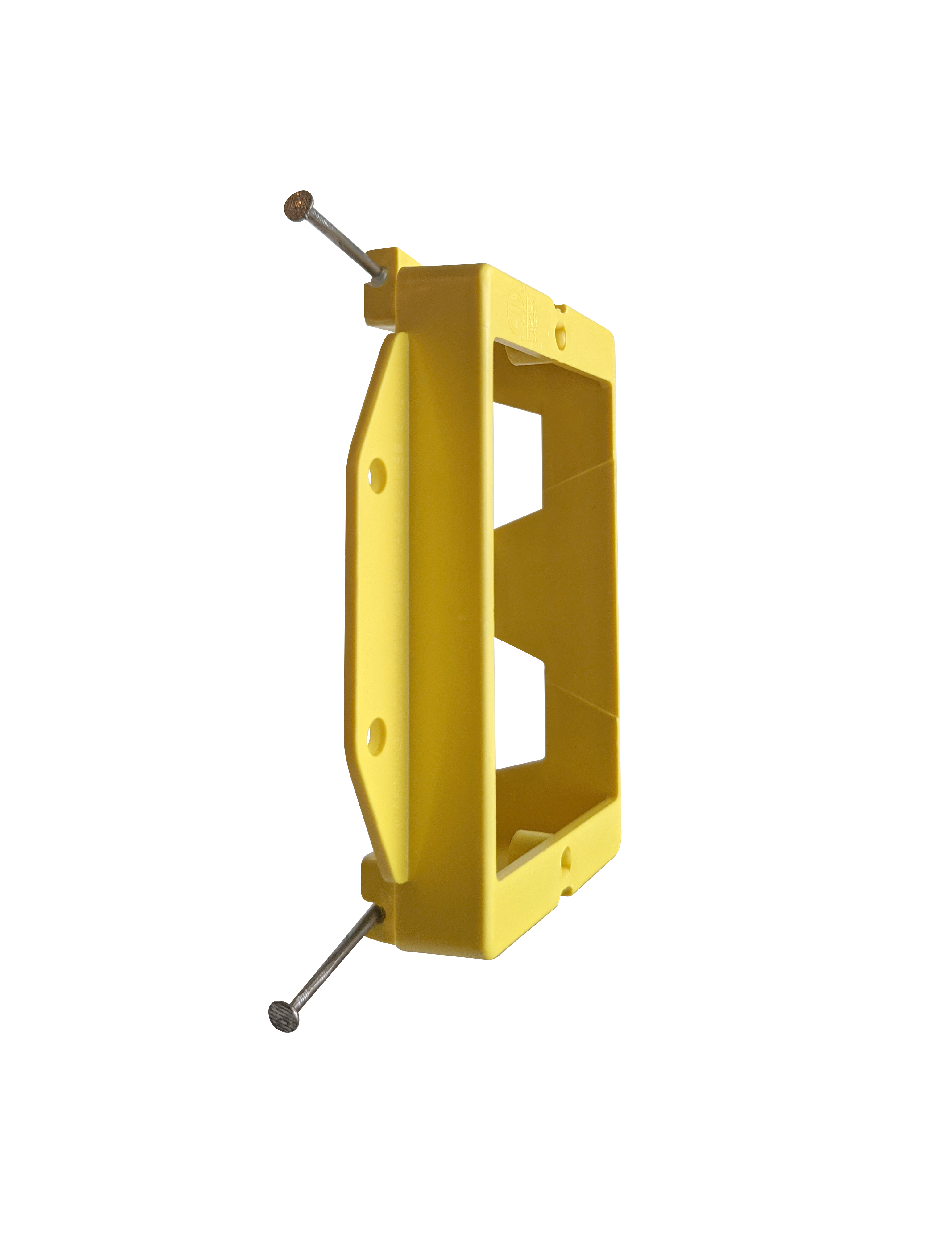 BestMounts 1-Gang New Construction Nail-On Low Voltage Mounting Bracket – Plastic