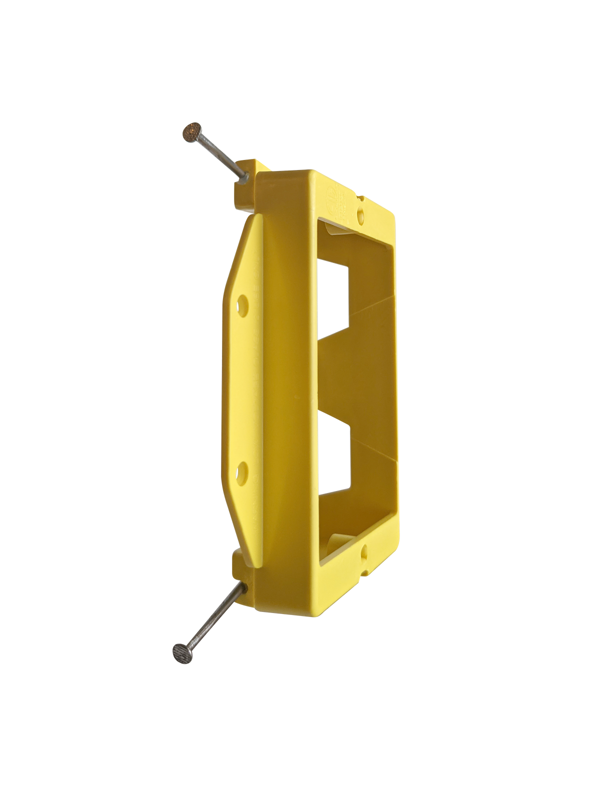 BestMounts 1-Gang New Construction Nail-On Low Voltage Mounting Bracket – Plastic