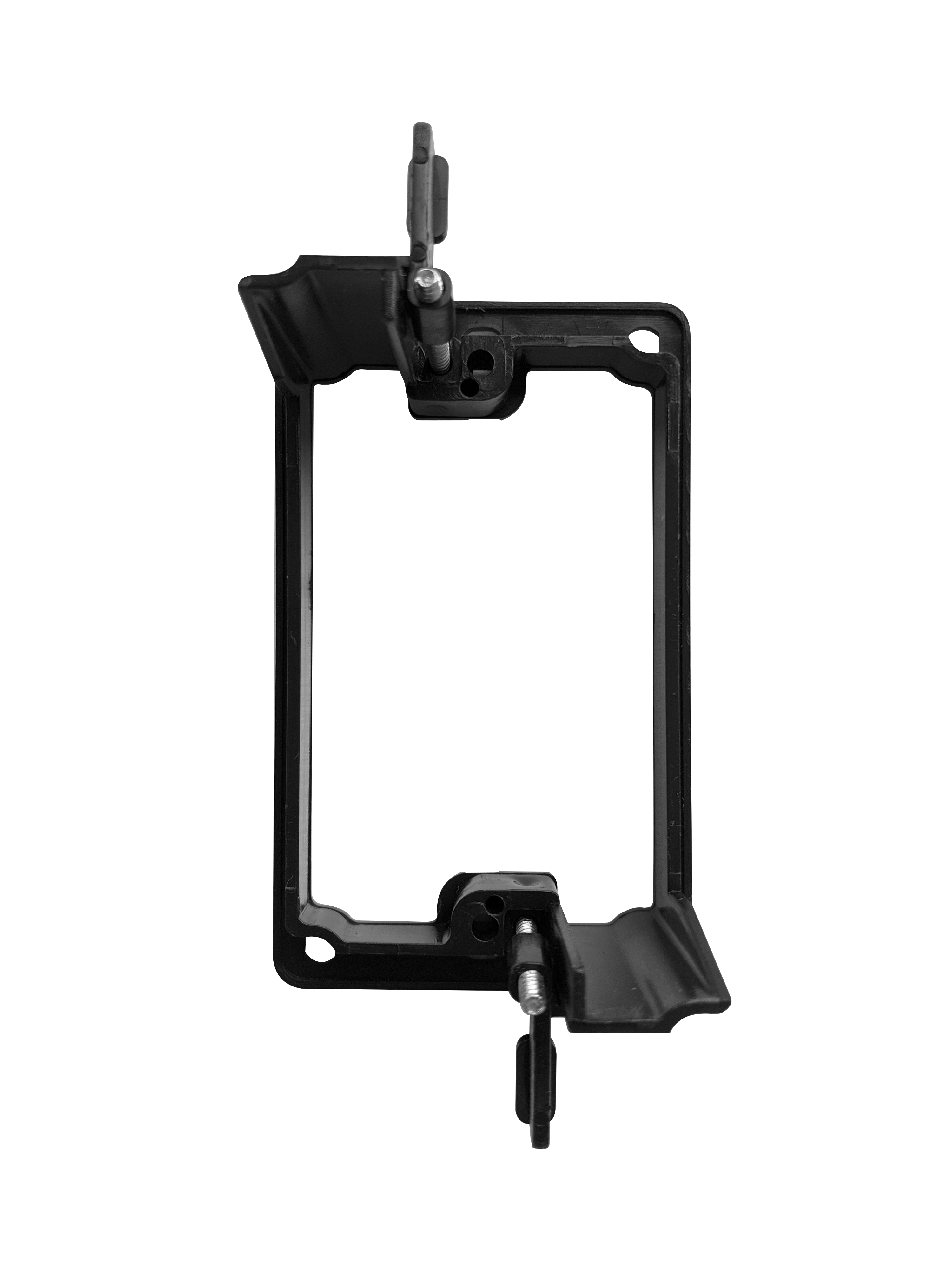 BestMounts Drywall Retrofit (Screw-On) 1-Gang Low Voltage Plastic Mounting Bracket | BLVP1