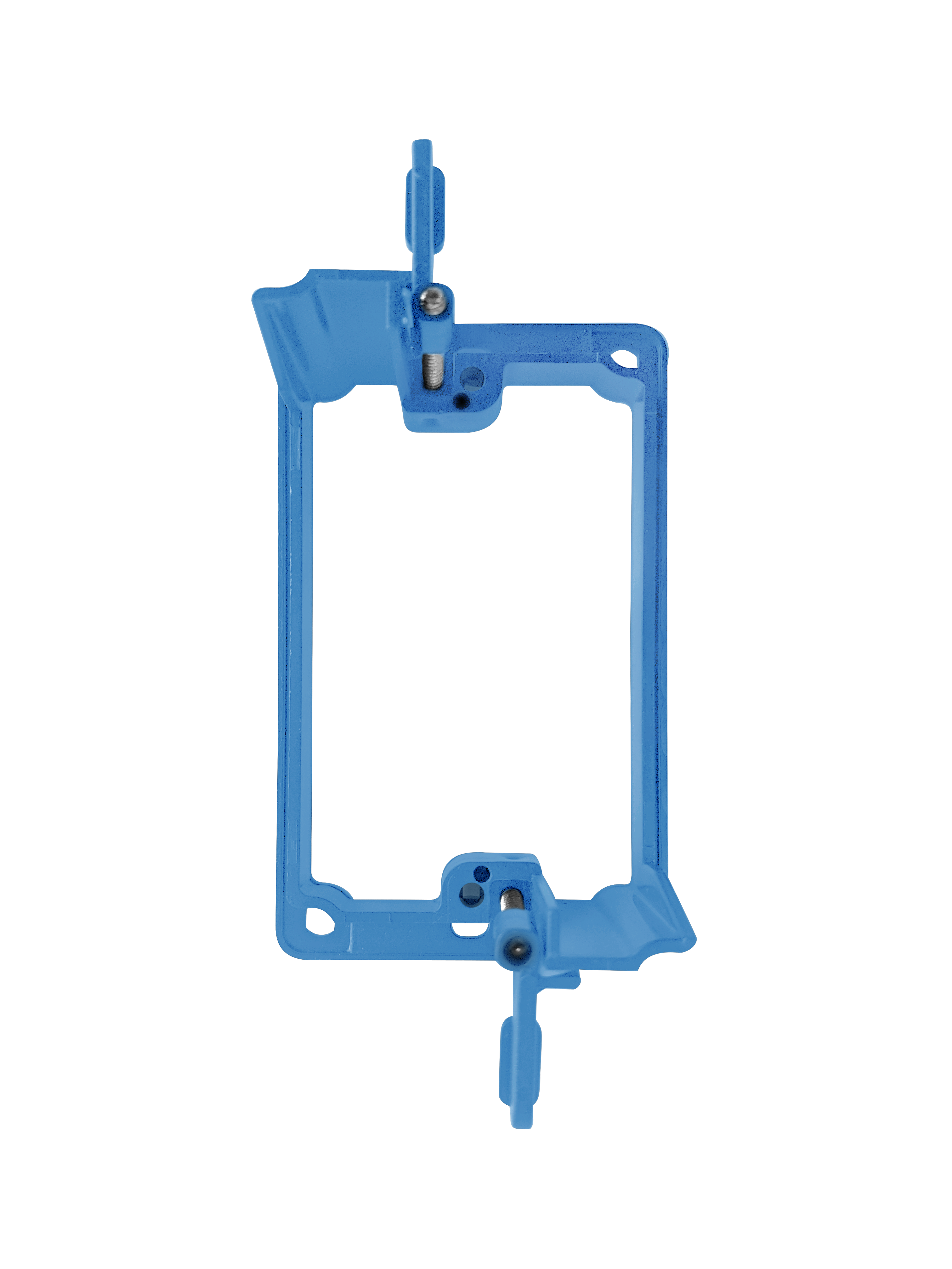 BestMounts Drywall Retrofit (Screw-On) 1-Gang Low Voltage Plastic Mounting Bracket | BLVP1