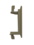 BestMounts Drywall Retrofit (Screw-On) 1-Gang Low Voltage Plastic Mounting Bracket | BLVP1