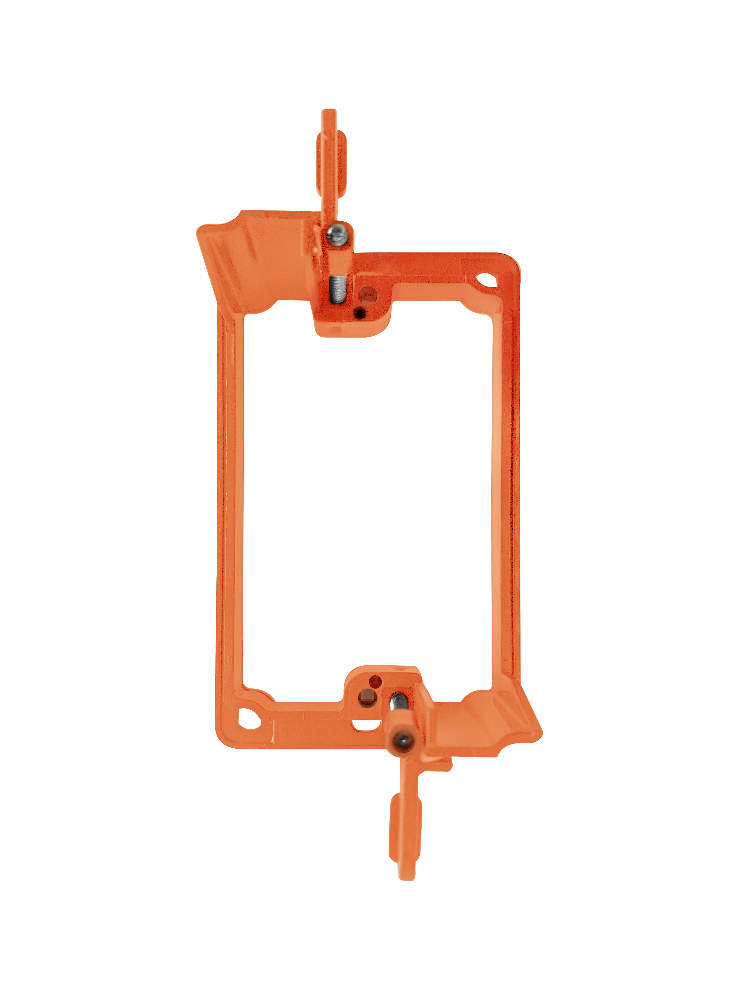 BestMounts Drywall Retrofit (Screw-On) 1-Gang Low Voltage Plastic Mounting Bracket | BLVP1