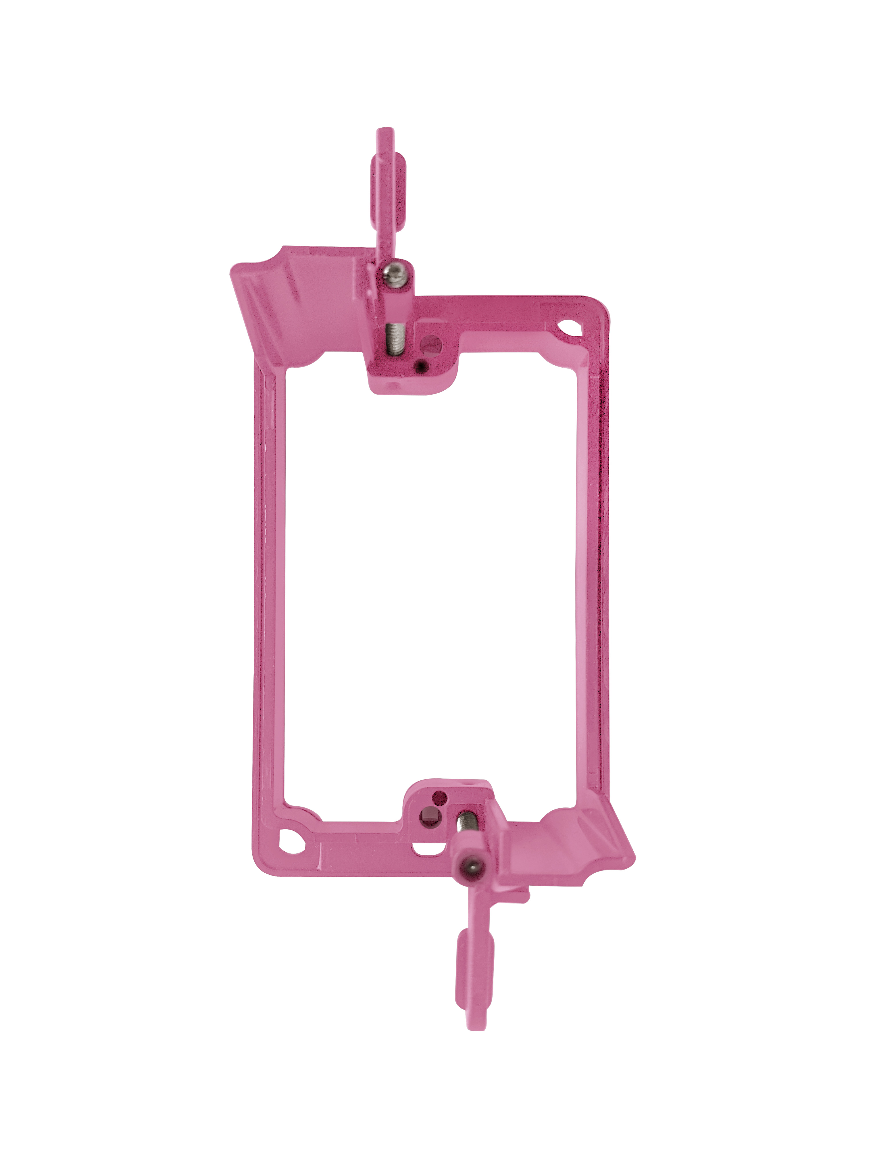 BestMounts Drywall Retrofit (Screw-On) 1-Gang Low Voltage Plastic Mounting Bracket | BLVP1