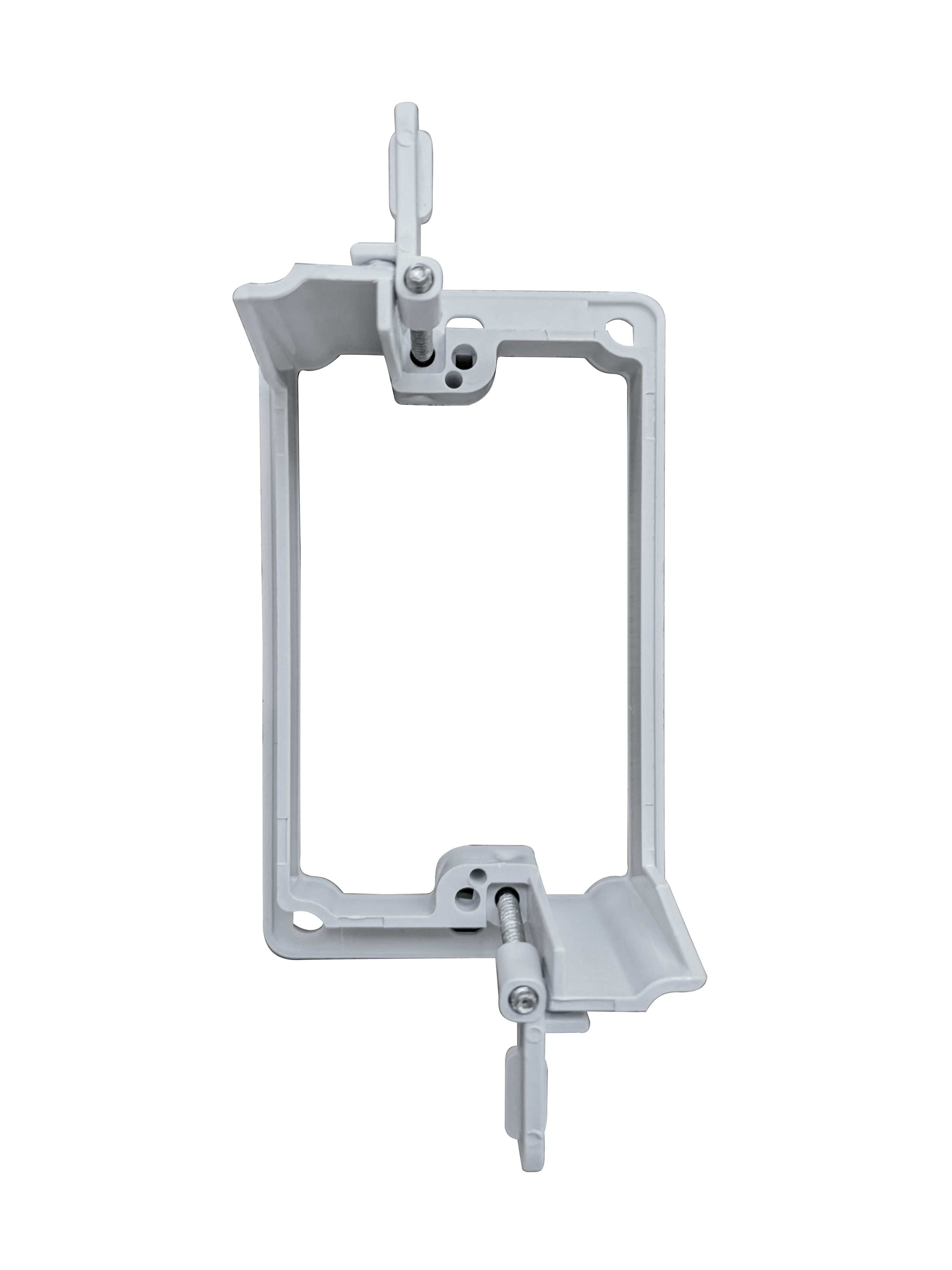 BestMounts Drywall Retrofit (Screw-On) 1-Gang Low Voltage Plastic Mounting Bracket | BLVP1