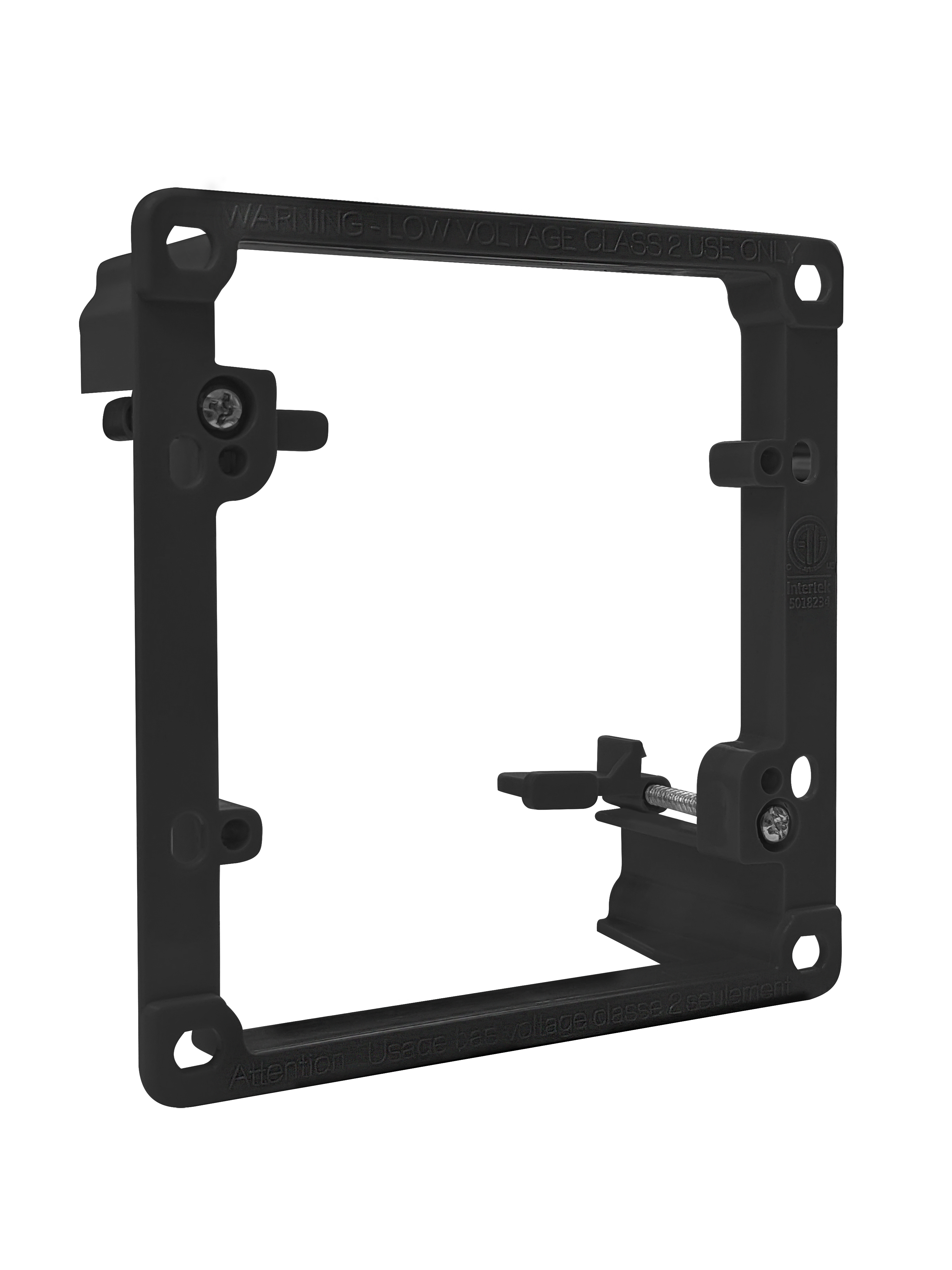 BestMounts Drywall Retrofit (Screw-On) 2-Gang Low Voltage Mounting Bracket | BLVP2