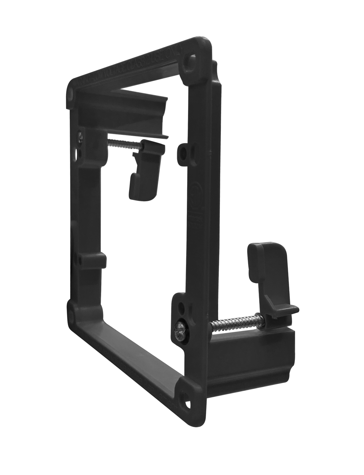 BestMounts Drywall Retrofit (Screw-On) 2-Gang Low Voltage Mounting Bracket | BLVP2
