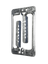 BestMounts Drywall Retrofit (Screw-On) 1-Gang Low Voltage Metal Mounting Bracket | BLVS1