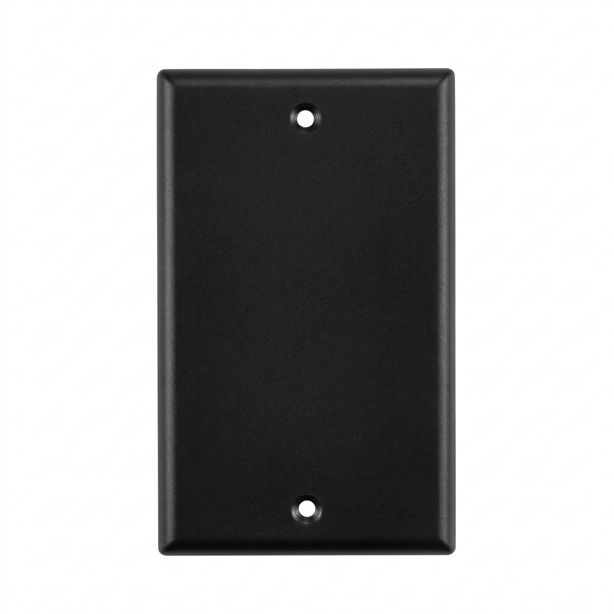 BestMounts Blank 1-Gang Wall Plate – Single Gang Blank Cover Plate | BVMBPW1
