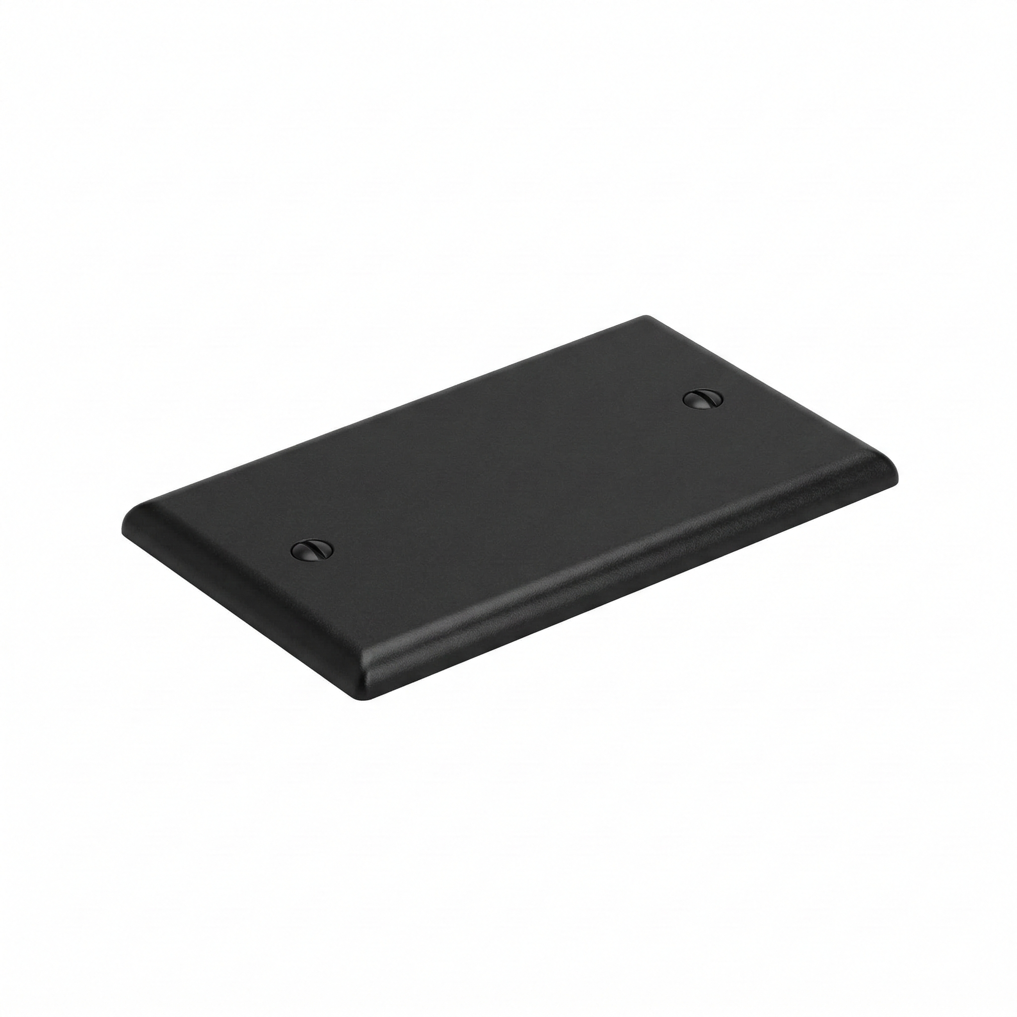 BestMounts Blank 1-Gang Wall Plate – Single Gang Blank Cover Plate | BVMBPW1