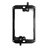 BestMounts 1-Gang Drywall Retrofit Low Voltage Mounting Bracket – Plastic Old Work Wall Plate | BVMLV1