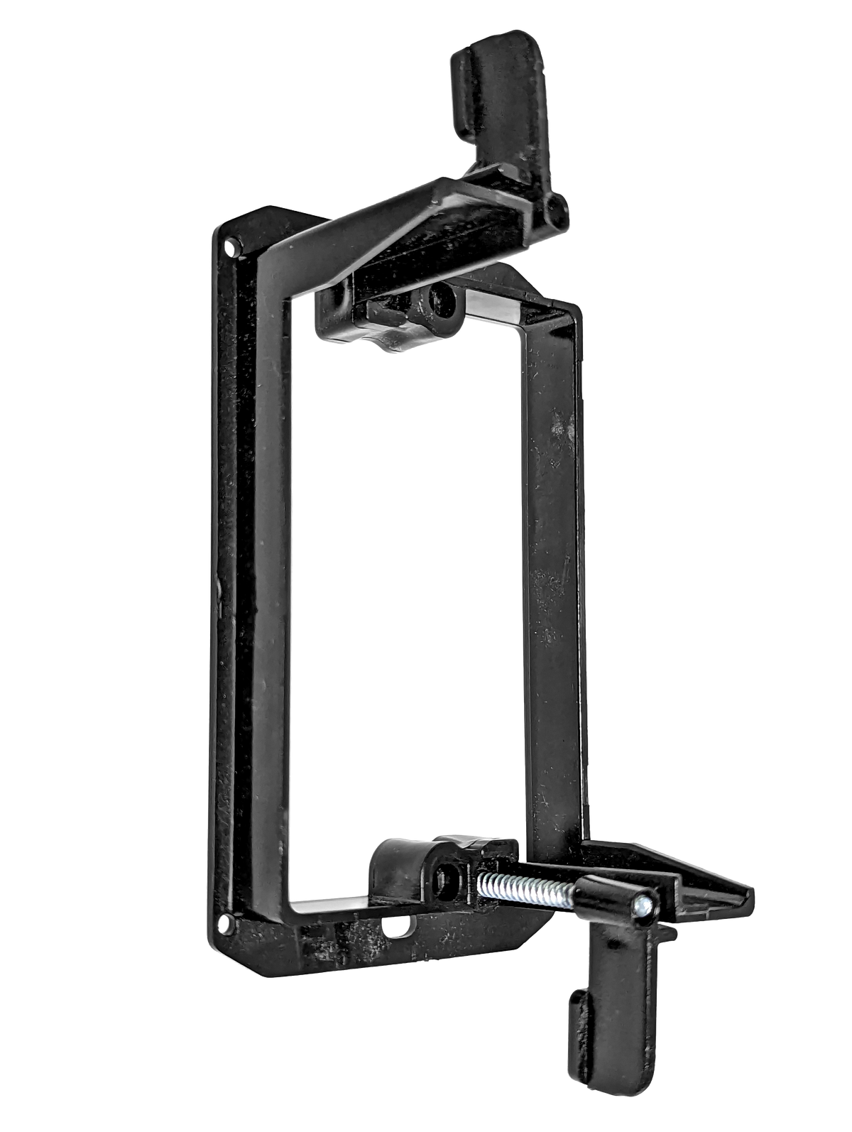 BestMounts 1-Gang Drywall Retrofit Low Voltage Mounting Bracket – Plastic Old Work Wall Plate | BVMLV1