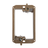 BestMounts 1-Gang Drywall Retrofit Low Voltage Mounting Bracket – Plastic Old Work Wall Plate | BVMLV1