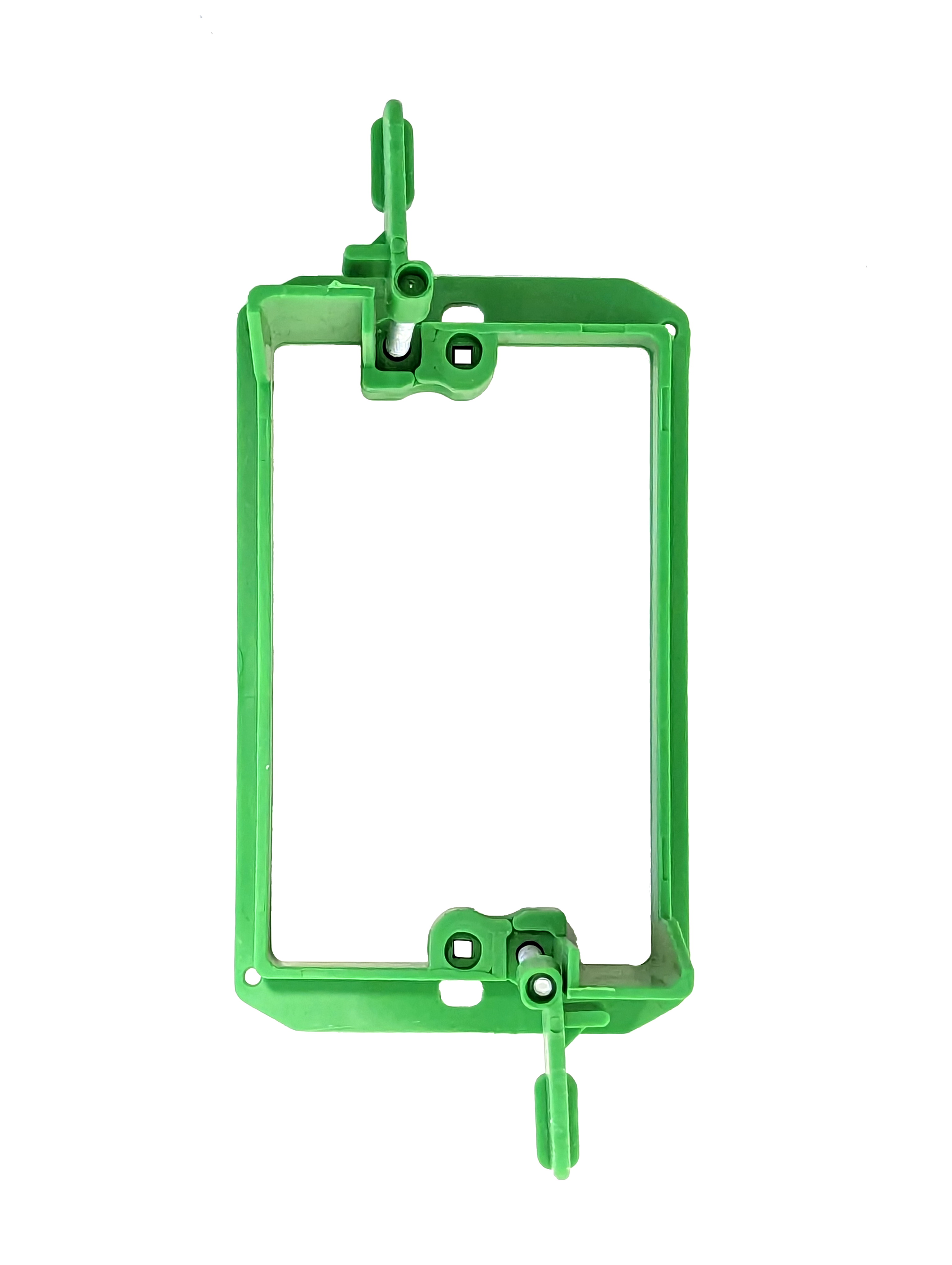 BestMounts 1-Gang Drywall Retrofit Low Voltage Mounting Bracket – Plastic Old Work Wall Plate | BVMLV1
