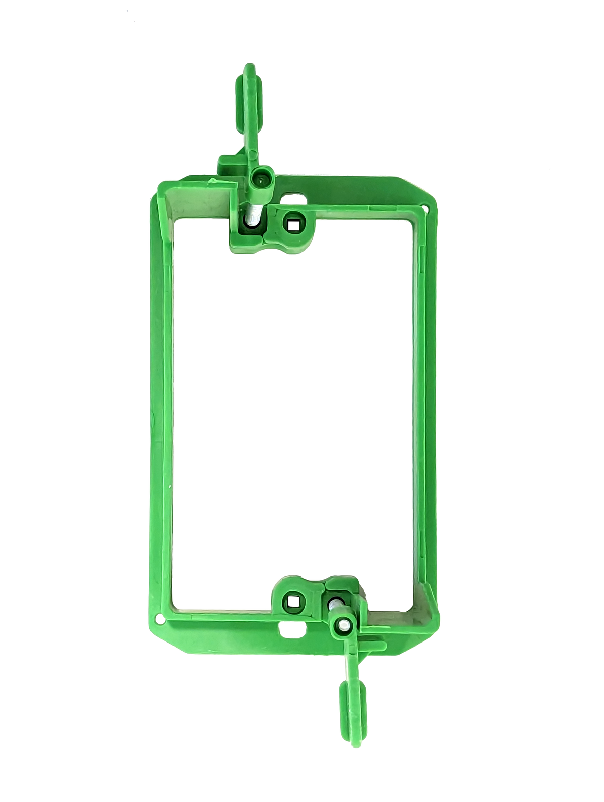 BestMounts 1-Gang Drywall Retrofit Low Voltage Mounting Bracket – Plastic Old Work Wall Plate | BVMLV1