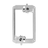 BestMounts 1-Gang Drywall Retrofit Low Voltage Mounting Bracket – Plastic Old Work Wall Plate | BVMLV1