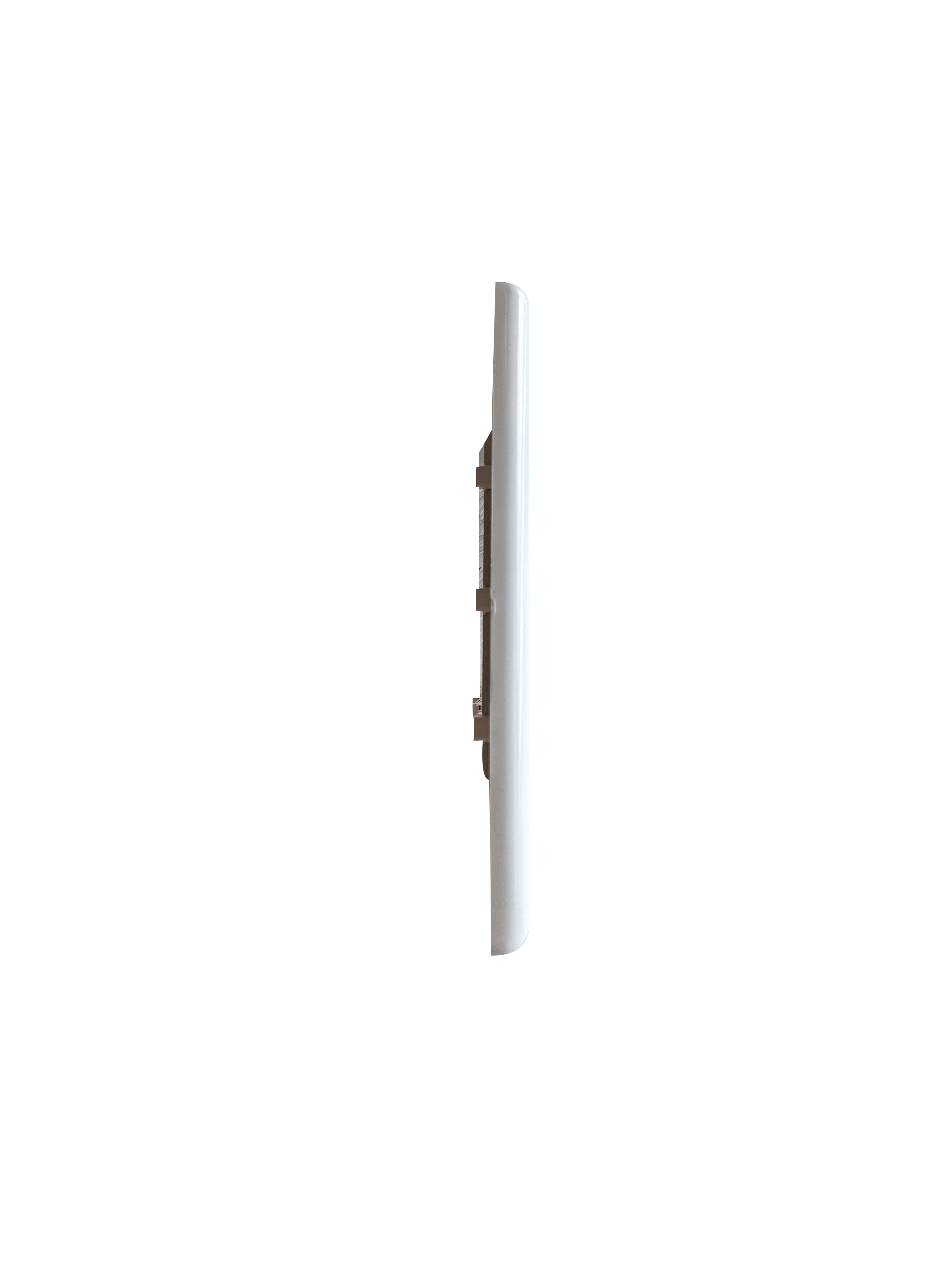BestMounts Brush Decorator 1-Gang Cable Pass-Through Low Voltage Wall Plate | BWPBRUSH1