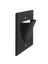 BestMounts Scoop (Outward) 1-Gang Cable Pass-Through Low Voltage Wall Plate | BWPON1