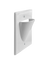 BestMounts Scoop (Outward) 1-Gang Cable Pass-Through Low Voltage Wall Plate | BWPON1