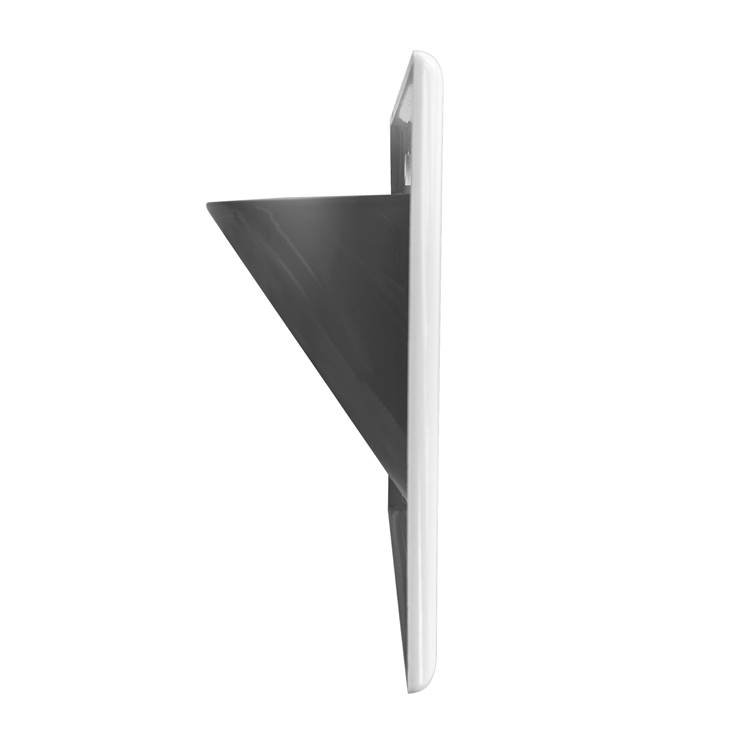 BestMounts Recessed 2-Gang Low Voltage Cable Pass-Through Wall Plate – In-Wall Cable Management | BWPW2