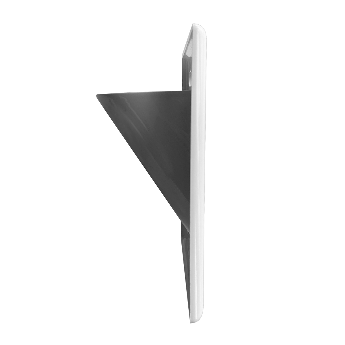 BestMounts Recessed 2-Gang Low Voltage Cable Pass-Through Wall Plate – In-Wall Cable Management | BWPW2