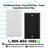 BestMounts Blank 1-Gang Wall Plate – Single Gang Blank Cover Plate | BVMBPW1