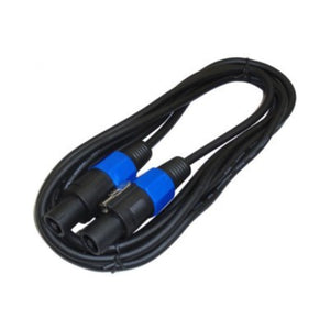 Speakon to Speakon Speaker Cable (M/M) - High Power 7.0mm OD - 25FT