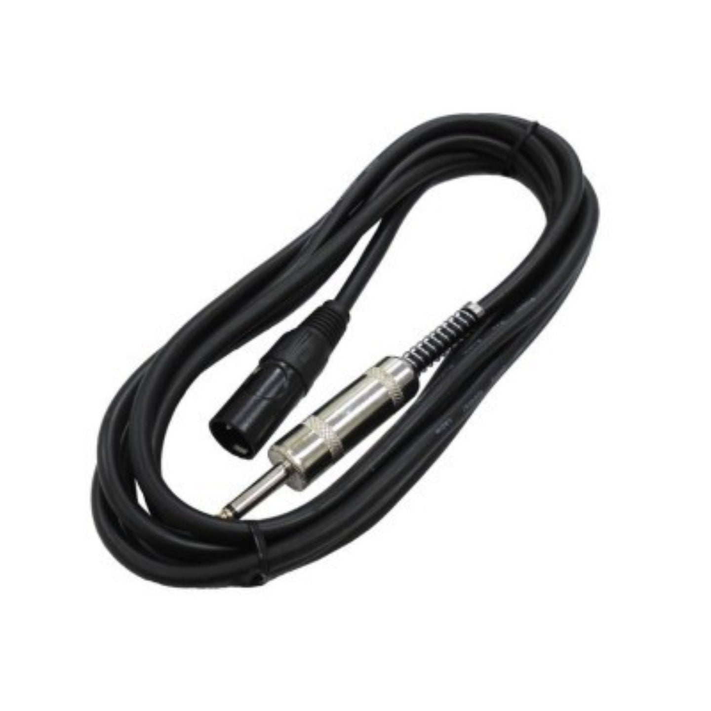XLR Male to 1/4" Male Audio Cable O.D 7.0mm - 10ft