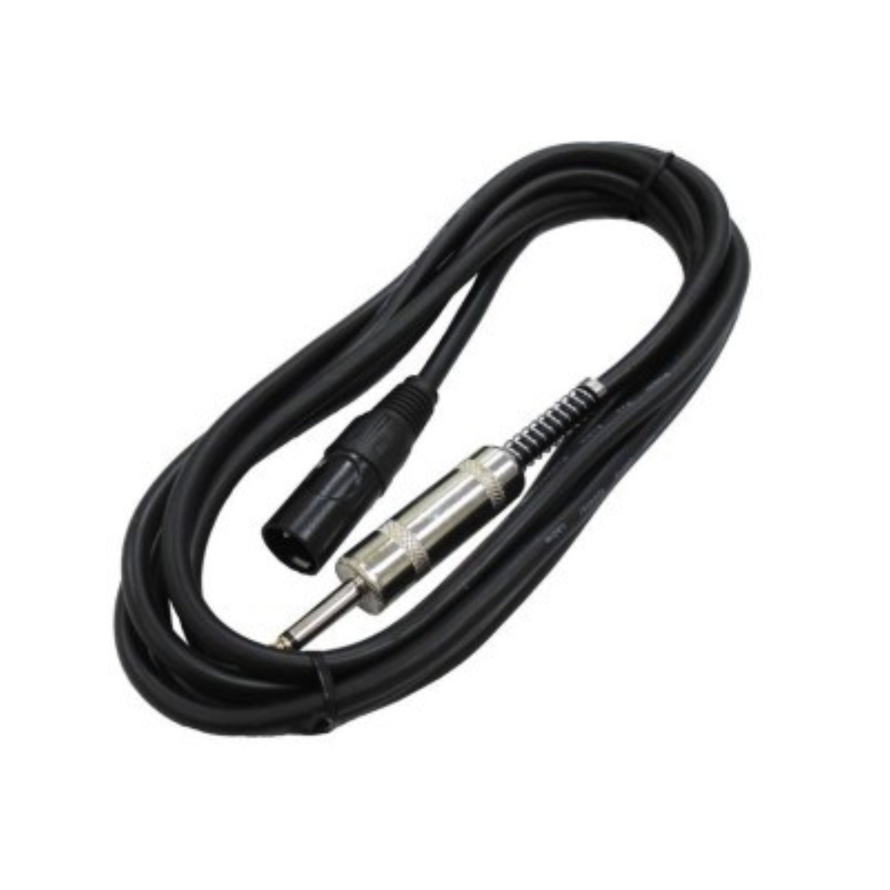 XLR Male to 1/4" Male Audio Cable O.D 7.0mm - 25ft