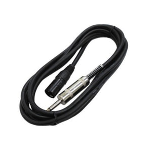 XLR Male to 1/4" Male Audio Cable O.D 7.0mm - 50ft