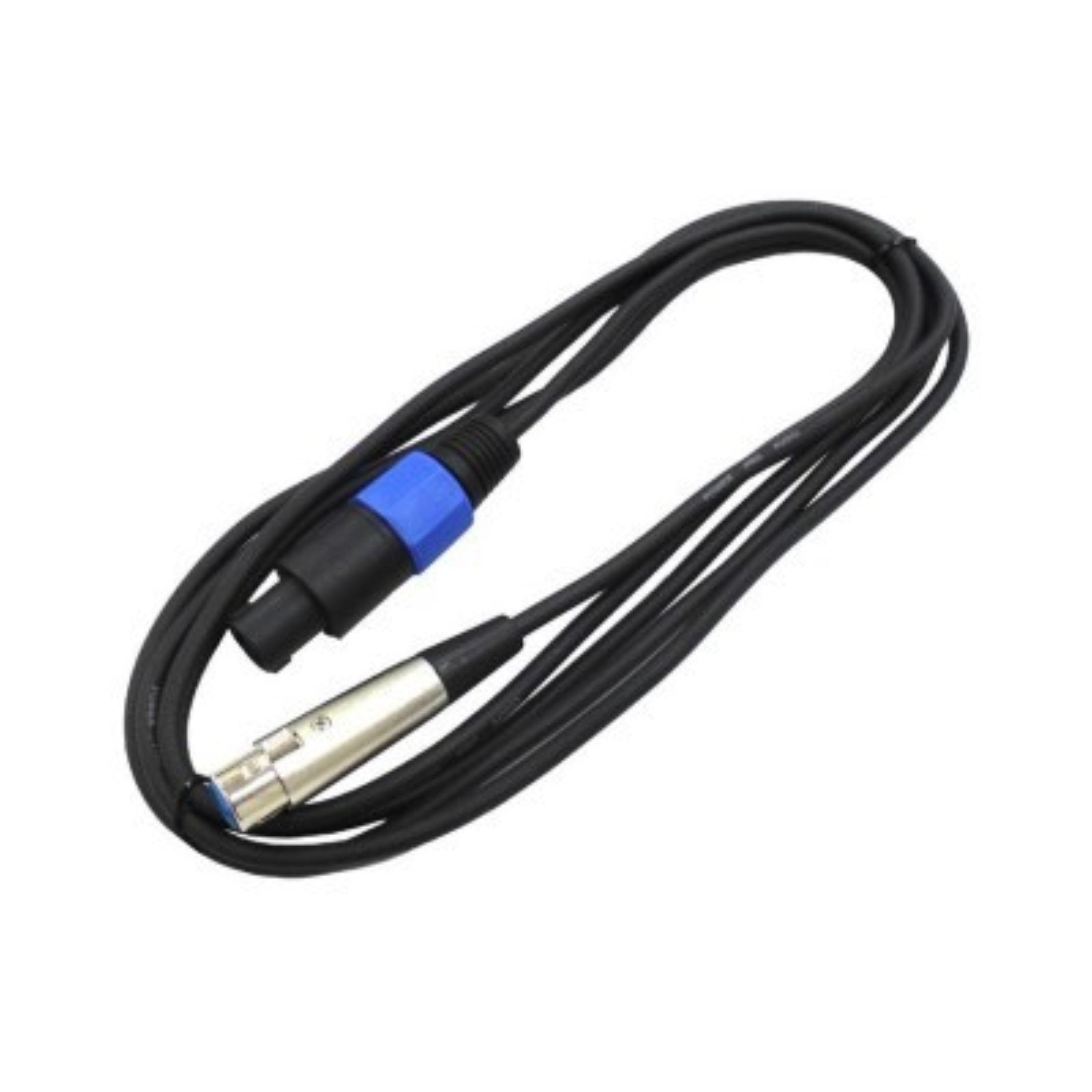 Speakon Male to XLR Female Cable – 25ft
