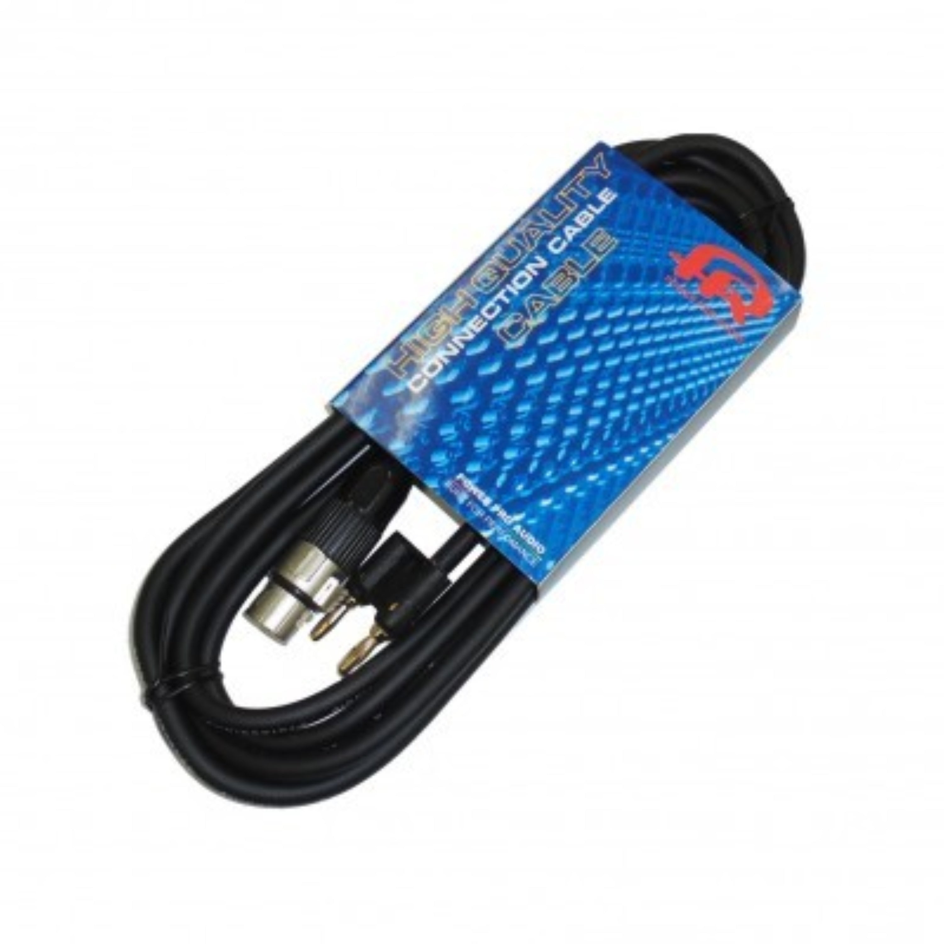 XLR Female to Banana Plug Cable – 10ft