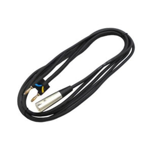 XLR Male to Banana Plug Cable – 50ft