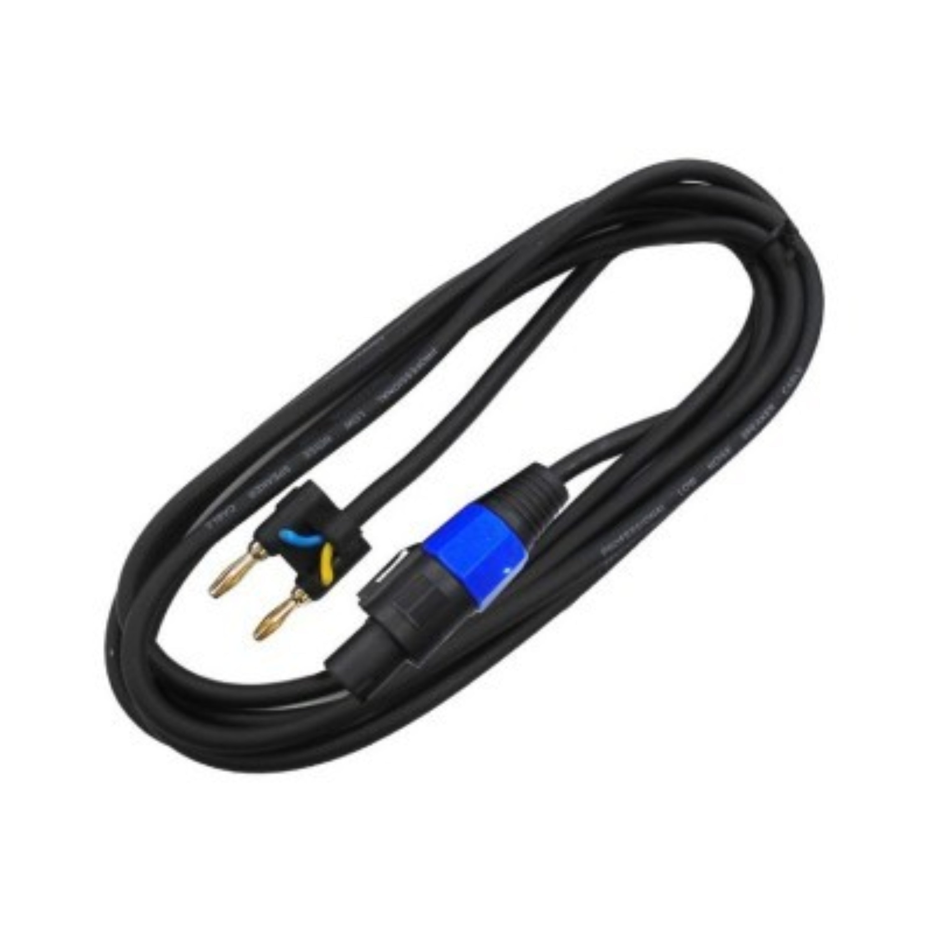 Speakon Male to Banana Plug Cable – 25ft