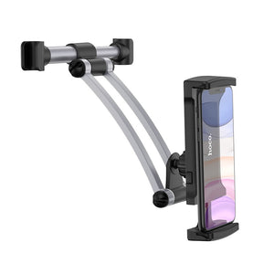 CA62 Handsome in-car holder for car headrest for 110mm-255mm mobile phones and tablets.