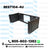 4U 19-Inch Hinged Extendable Wall Mount Rack Bracket for Patch Panels & Rack Equipment