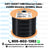 CAT7 1000FT CMR Ethernet Cable – 23AWG Shielded, 600MHz, Blue & Black