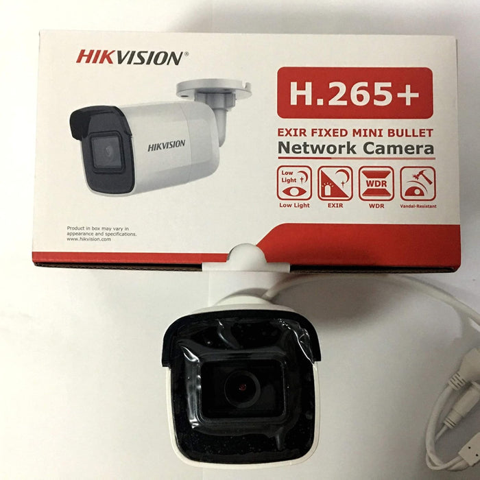 Hikvision DS-2CD2085G1-I 2.8mm 8MP(4K) IR Outdoor Bullet Security Camera POE IP67 H.265+ English Version Upgrade IP Camera