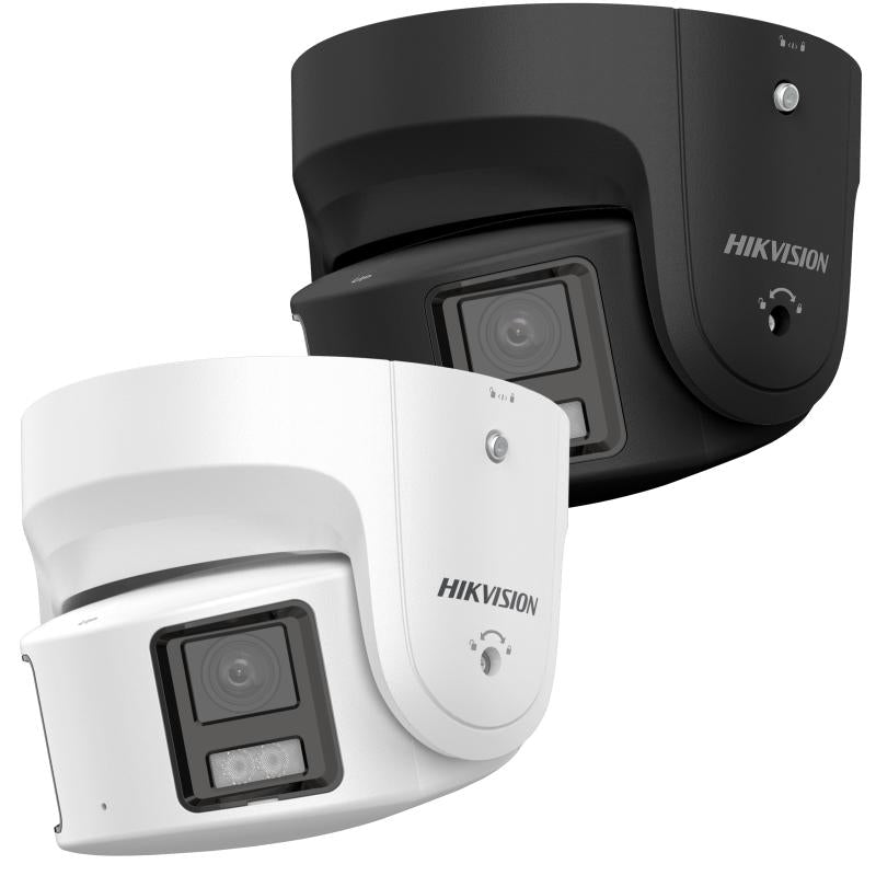 Hikvision 8MP Panoramic ColorVu Fixed Turret Network Camera, 4mm  DS-2CD2387G2P-LSU/SL(4mm)(C)