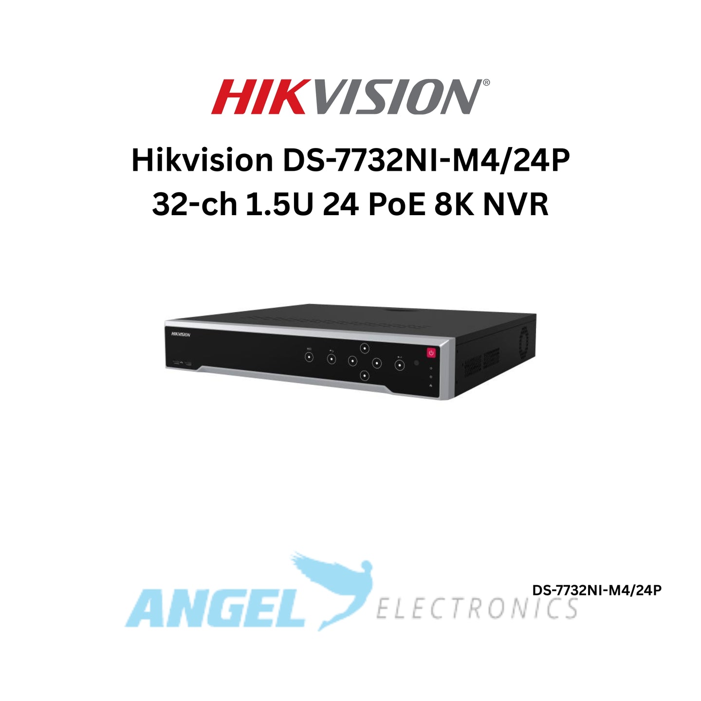 Hikvision DS-7732NI-M4/24P 32-ch 1.5U 24 PoE 8K NVR