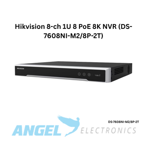 Hikvision DS-7608NI-M2/8P-2T 8-Channel  NVR with 2TB HDD