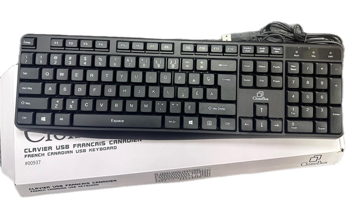 French Canadian USB Keyboard – Angel Electronics