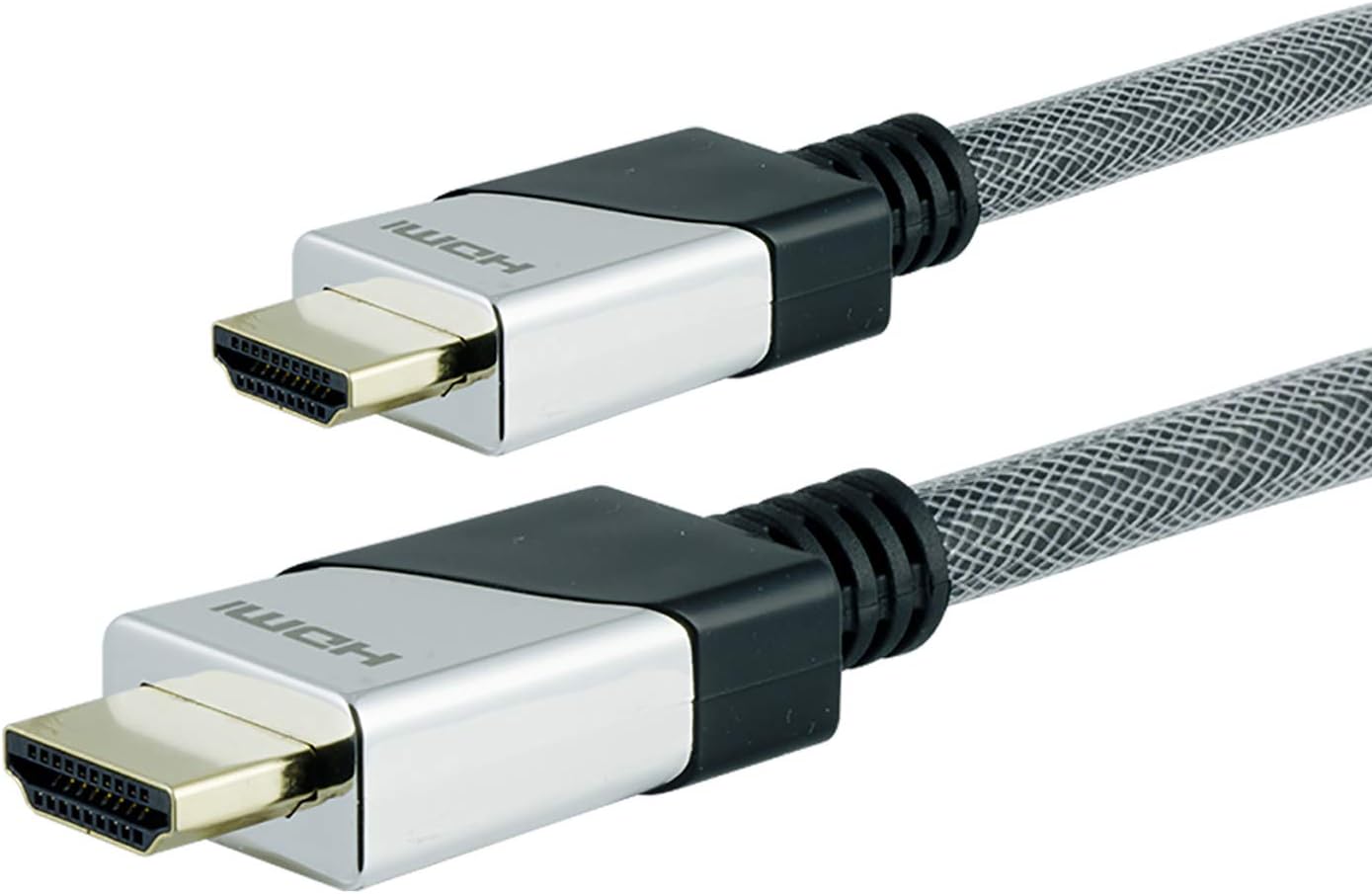 GE Premium HDMI Cable, Ethernet, 4 Foot, Ultra HD, Full HD 1080P, HDR Capability, 18 Gbps Data Transfer, 4K 60Hz HDMI, Works with Smart TVs, Roku, Streaming Devices, Blu Ray, Cable, Black, 35531