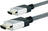 GE Premium HDMI Cable, Ethernet, 4 Foot, Ultra HD, Full HD 1080P, HDR Capability, 18 Gbps Data Transfer, 4K 60Hz HDMI, Works with Smart TVs, Roku, Streaming Devices, Blu Ray, Cable, Black, 35531